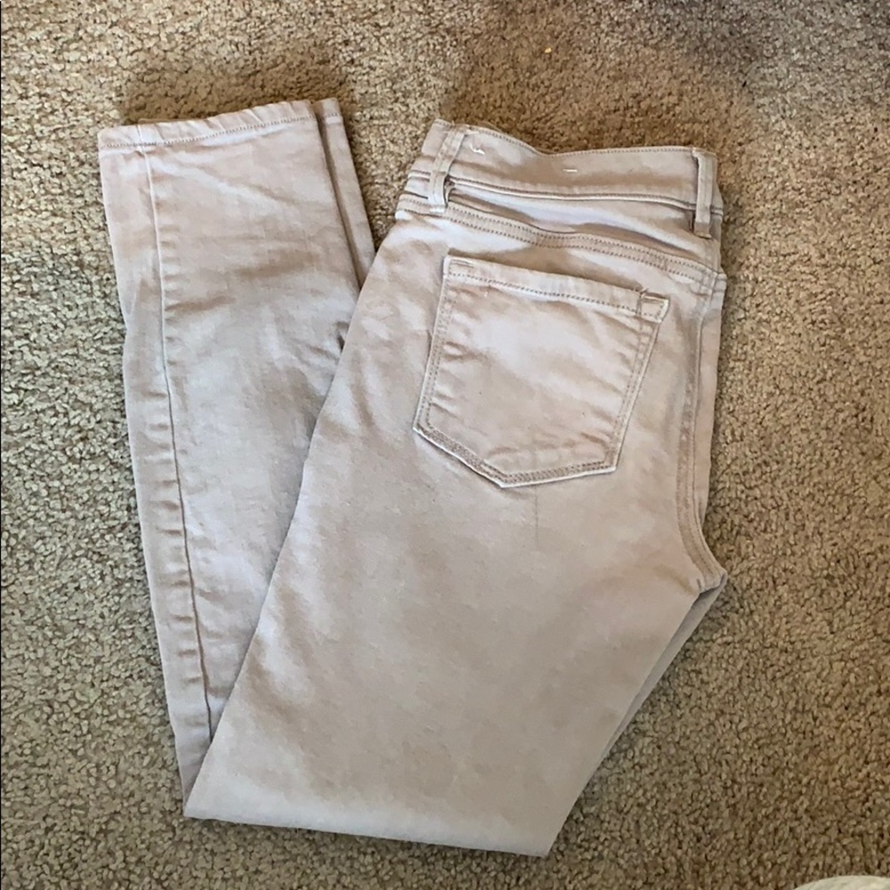 Loft outlet modern skinny khaki denim